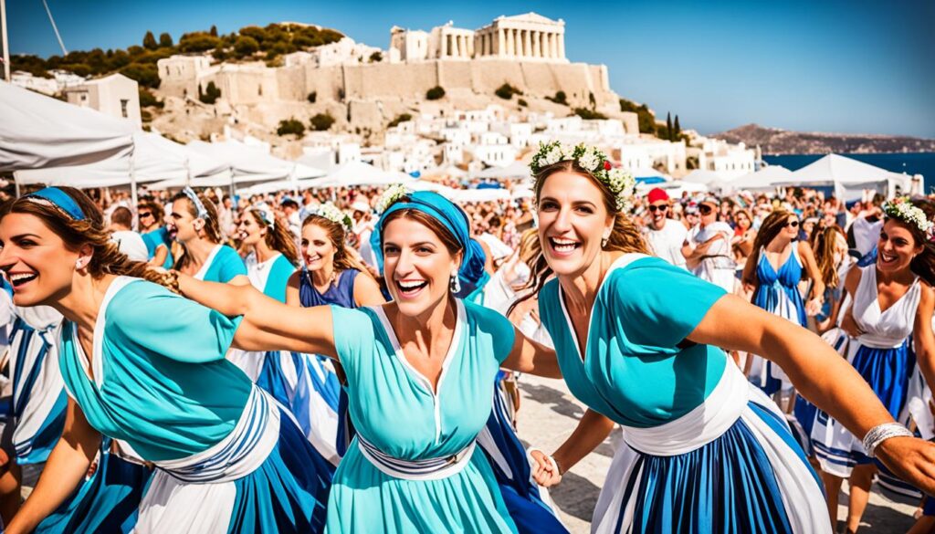 الفعاليات السياحية في اليونان