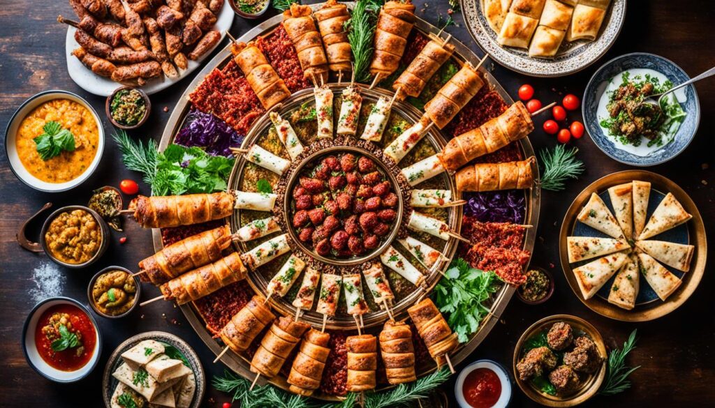 المأكولات التركية الشهية