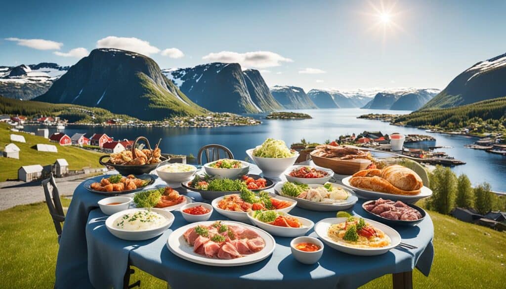 المأكولات النرويجية التقليدية