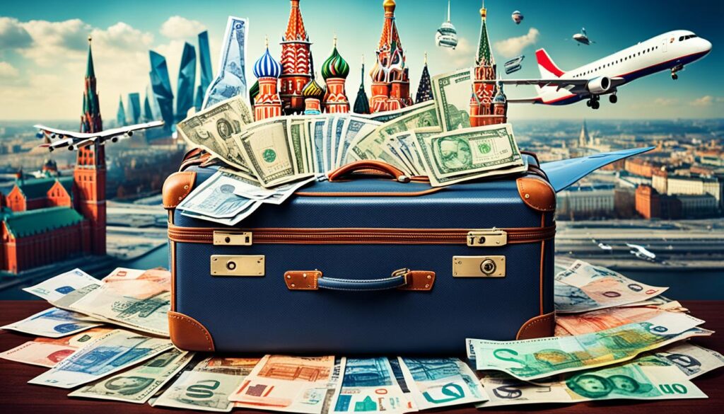 تكاليف السفر إلى روسيا